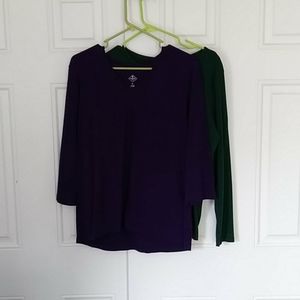 2 St. John's Bay. Long sleeve tshirts